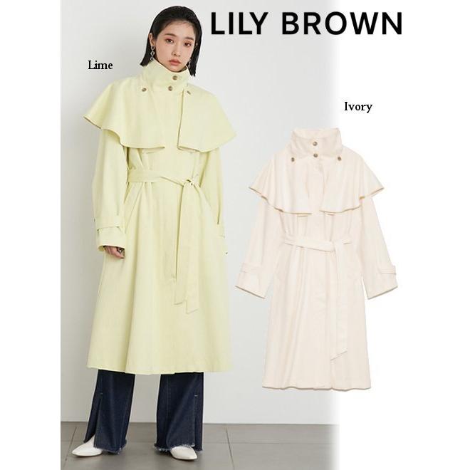 Lily Brown リリーブラウン ケープカラーコート 22春夏 Lwfc 春アウター 襟付き 22gw Lwfc Hearty Select Yahoo店 通販 Yahoo ショッピング