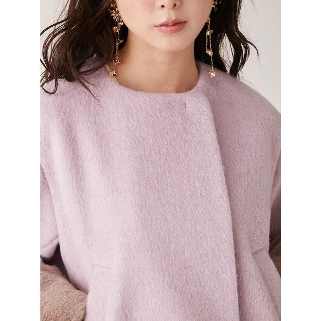 Lily Brown （リリーブラウン)2WAYファーショートコート LILY BROWN (12%OFF) Lily Brown / リリーブラウン2WAYファー