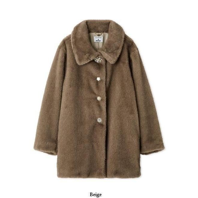 LILY BROWN ブラウンファーコート LILY BROWN（リリーブラウン） (10%OFF&300円OFF) 【MARY QUANT