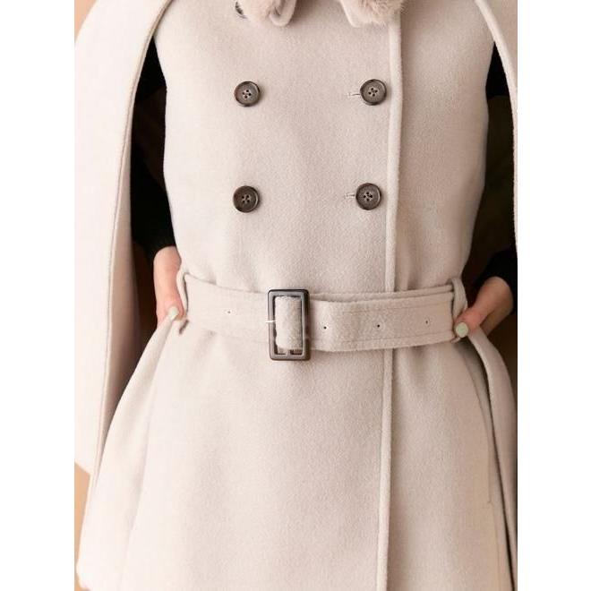 LILY BROWN（リリーブラウン） (10%OFF&300円OFF) ファー付き3WAY