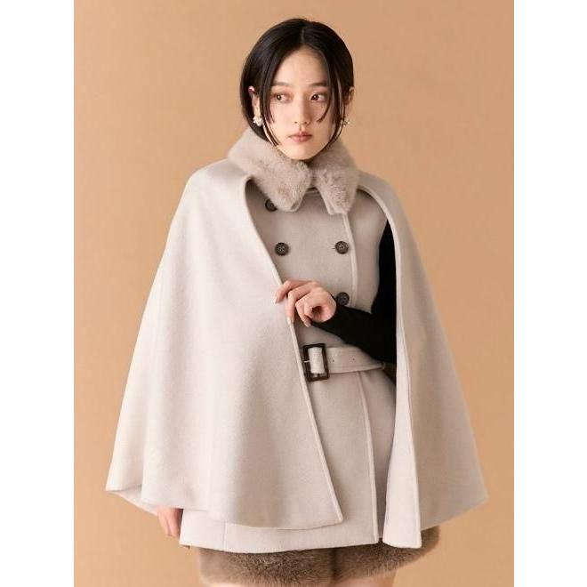 LILY BROWN（リリーブラウン） (10%OFF&300円OFF) ファー付き3WAY