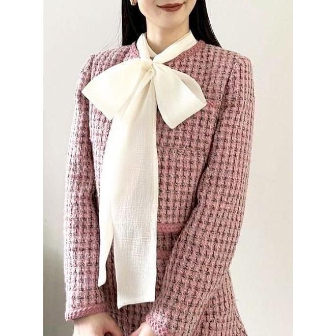 【新品タグ付】LILY BROWN ツイードジャケット LILY BROWN Lily Brown /リリーブラウン ツイードジャケット 25