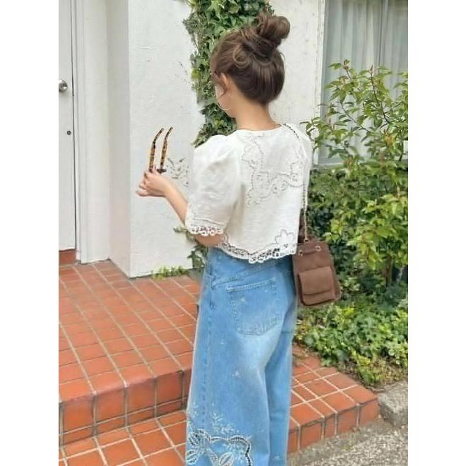 LILY BROWN（リリーブラウン） (10%OFF&300円OFF) カットワークパネル
