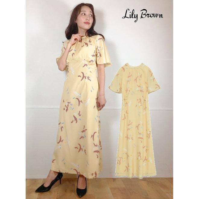 夏セール Off Lily Brown リリーブラウン ペイント柄ロングワンピース 21春夏 Lwfo マキシワンピース プレセール Lwfo Hearty Select Yahoo店 通販 Yahoo ショッピング