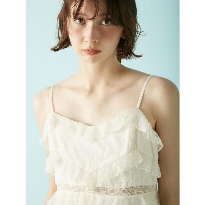 新品Lily Brown レースフリルパーティードレス Lily Brown パーティードレス 新品Lily Brown レースフリルパーティー