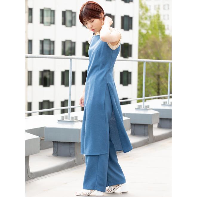 LILY BROWN（リリーブラウン） トグル付きストレートパンツ 20春夏