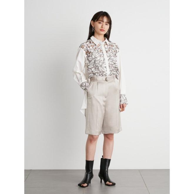 LILY BROWN（リリーブラウン） サテンショートパンツ 22春夏