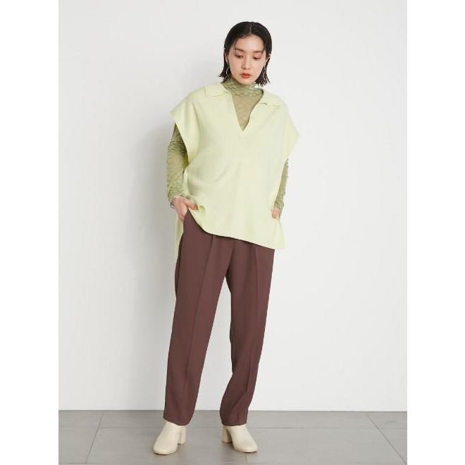 LILY BROWN（リリーブラウン） 22秋冬 サイドボタンテーパードパンツ