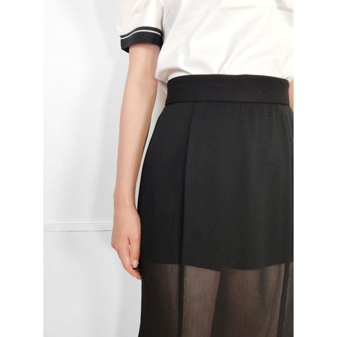 夏ファイナルセール20%OFF&PT5倍 Lily Brown / リリーブラウン ランダムヘムシアースカショーパン 23春夏. LWFP234011_11