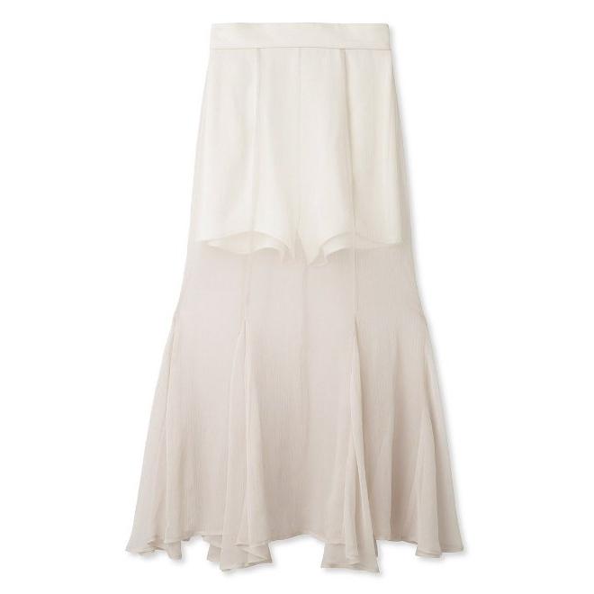 夏ファイナルセール20%OFF&PT5倍 Lily Brown / リリーブラウン ランダムヘムシアースカショーパン 23春夏. LWFP234011_2