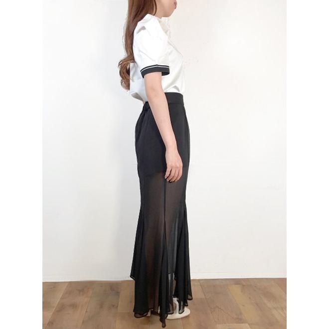 夏ファイナルセール20%OFF&PT5倍 Lily Brown / リリーブラウン ランダムヘムシアースカショーパン 23春夏. LWFP234011_5