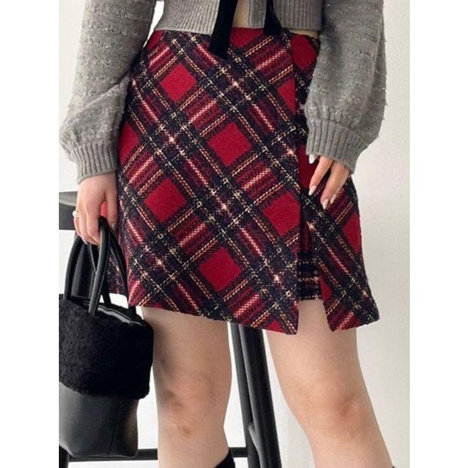 LILY BROWN ロービングチェックスカショーパン LILY BROWN（リリーブラウン） (12%OFF) ロービングチェックスカショー