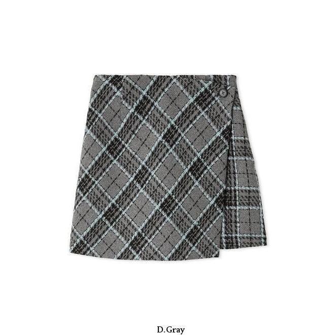 LILY BROWN（リリーブラウン） (セール60%OFF) ロービングチェックスカ