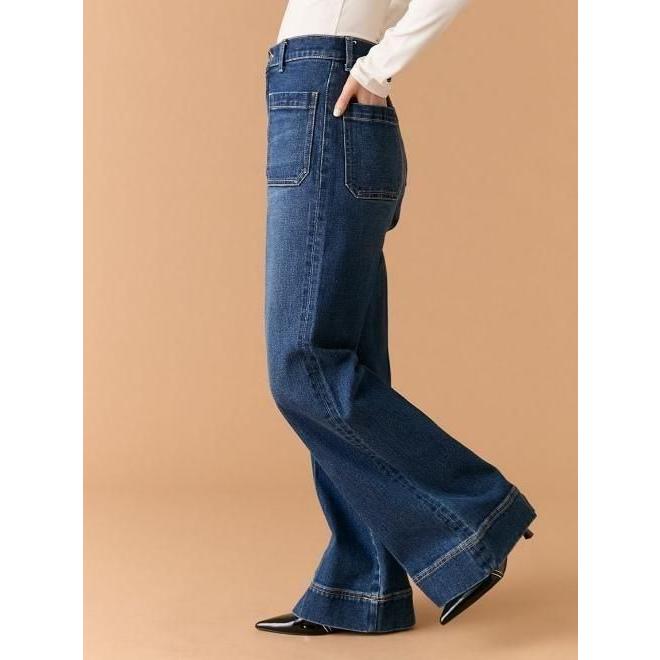 LILY BROWN（リリーブラウン） (10%OFF&300円OFF) ストレートフレア