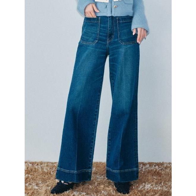 LILY BROWN（リリーブラウン） (10%OFF&300円OFF) ストレートフレア