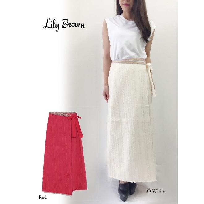 LILY BROWN（リリーブラウン） 40%OFF Lily Brown ツイードラップ