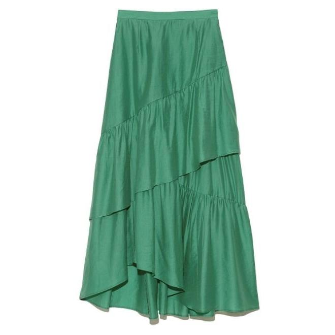 LILY BROWN（リリーブラウン） ティアードロングスカート 21春夏