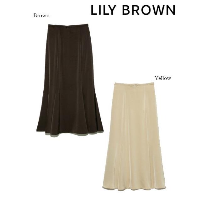 LILY BROWN（リリーブラウン） ウエストデザインマーメイドスカート 21