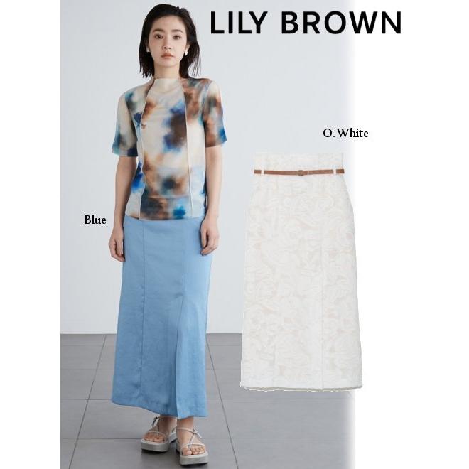 LILY BROWN（リリーブラウン） ハイウエストスリットスカート 22春夏