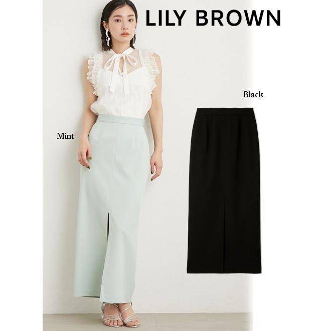 夏ファイナルセール50%OFF&PT5倍 Lily Brown / リリーブラウン バックディテールストレートスカート 23春夏.  LWFS232043 　 :lwfs232043:Hearty Select Yahoo店 - 通販 - Yahoo!ショッピング
