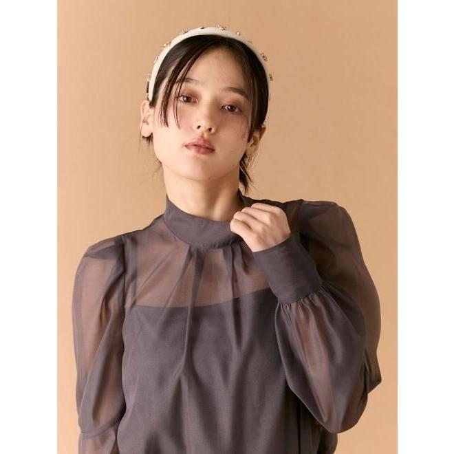 LILY BROWN ビックボウタイブラウス LILY BROWN（リリーブラウン） (10%OFF&300円OFF) ビックボウタイ