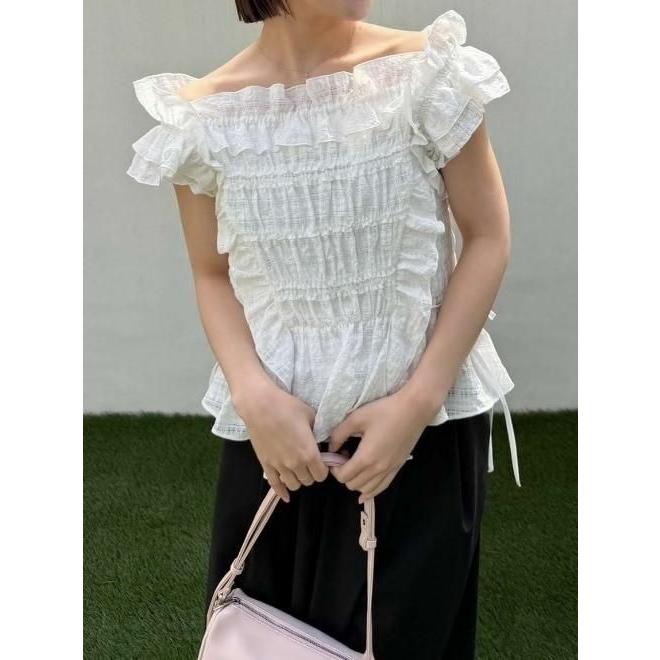 LILY BROWN（リリーブラウン） (10%OFF&300円OFF) シャーリング 