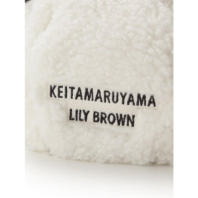 (さらに300円OFF)セール30%OFF! Lily Brown / リリーブラウン(KEITA MARUYAMA) パンダボアポーチバッグ  23秋冬. LWGB235301｜hearty-select｜10