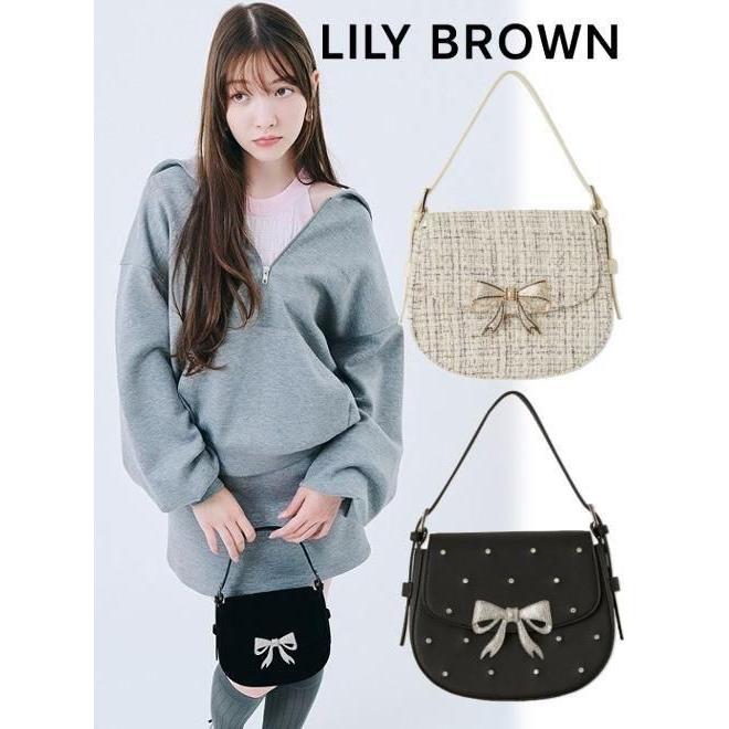 LILY BROWN（リリーブラウン） (10%OFF&300円OFF) ビジューラウンド