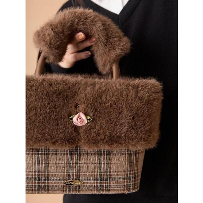 LILY BROWN（リリーブラウン） (20%OFF&300円OFF) ファーコンビ2WAY 