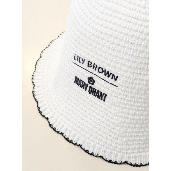 LILY BROWN（リリーブラウン） 【MARY QUANT】'サマーバケットハット