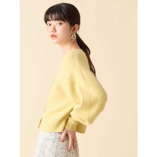 カーディガン Lily Brown LILY BROWN（リリーブラウン） ニットカーディガン ONE SIZE オレンジ