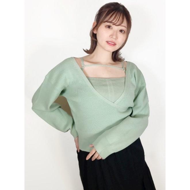 LILY BROWN Lily Brown / リリーブラウン キャミドッキング