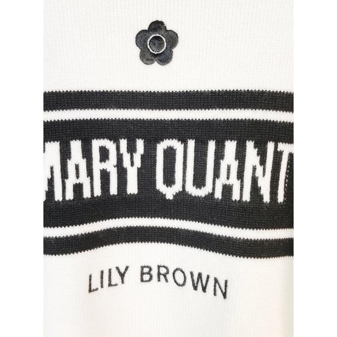 LILY BROWN（リリーブラウン） 'MARY QUANT ジャガードニット'' 23秋冬