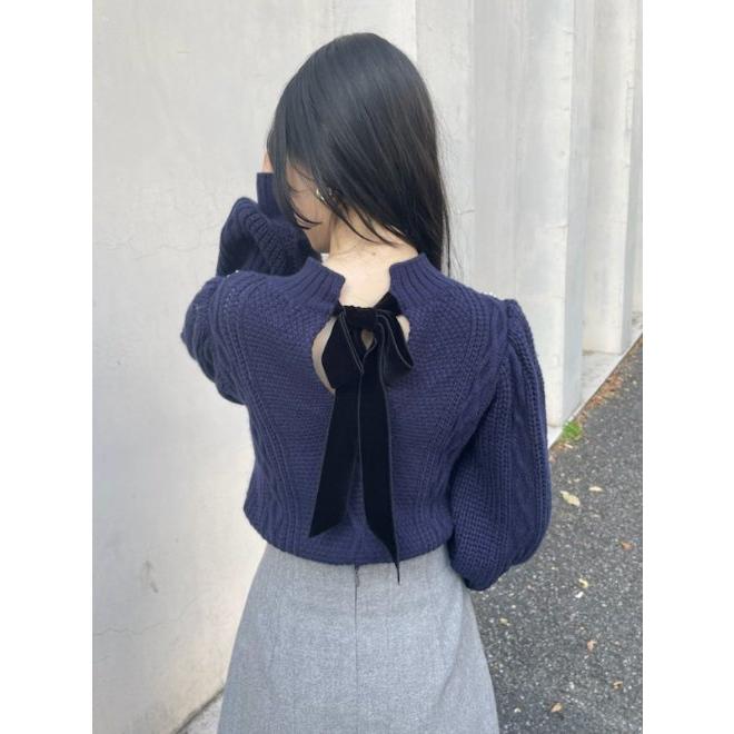 LILY BROWN ビジューニットプルオーバー LILY BROWN（リリーブラウン）の「ビジューニットプルオーバー（ニット