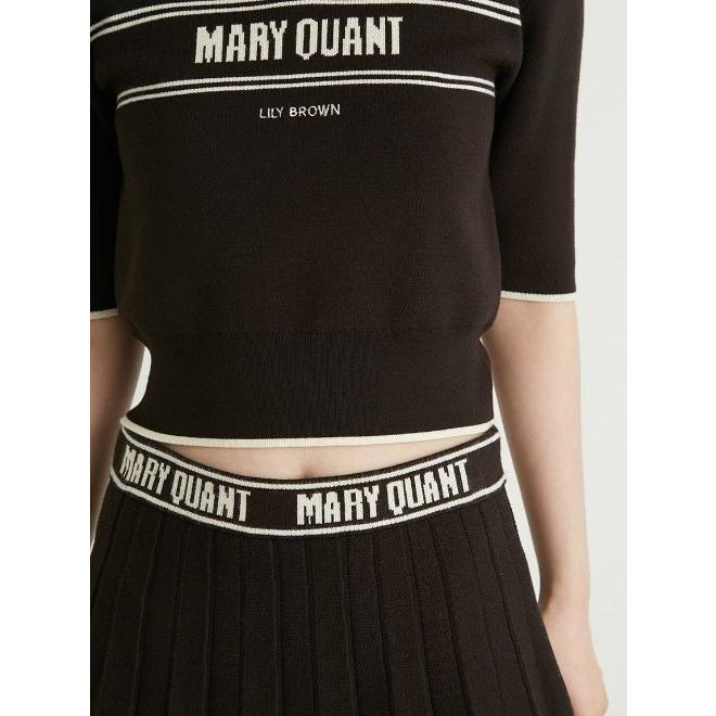 Lily Brown /リリーブラウン MARY QUANT　ポロニットPO  24春夏 LWNT241119 (8%OFF&PT5倍)｜hearty-select｜11