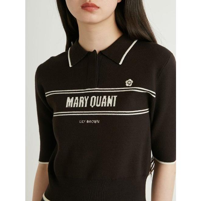 Lily Brown /リリーブラウン MARY QUANT　ポロニットPO  24春夏 LWNT241119 (8%OFF&PT5倍)｜hearty-select｜13