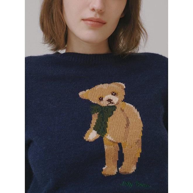 LILYBROUN Lilybearリボンニットプルオーバー LILY BROWN (12%OFF) Lily Brown / リリーブラウン LilyBear