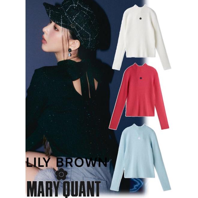 【美品】LILYBROWN×MARY QUANTニットアンサンブルセット完売品 極美品✨LILY BROWN×MARY QUANT ニットアンサンブル ホワイト