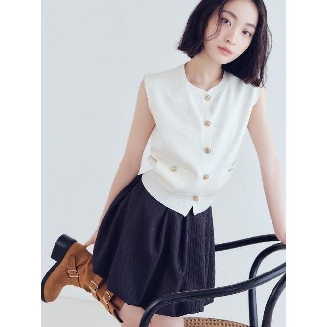 新品未使用 リリーブラウンボウタイニットベスト lilybrown  ブラック Lily Brown - リリーブラウン ボウタイニットベストの通販 by R's shop