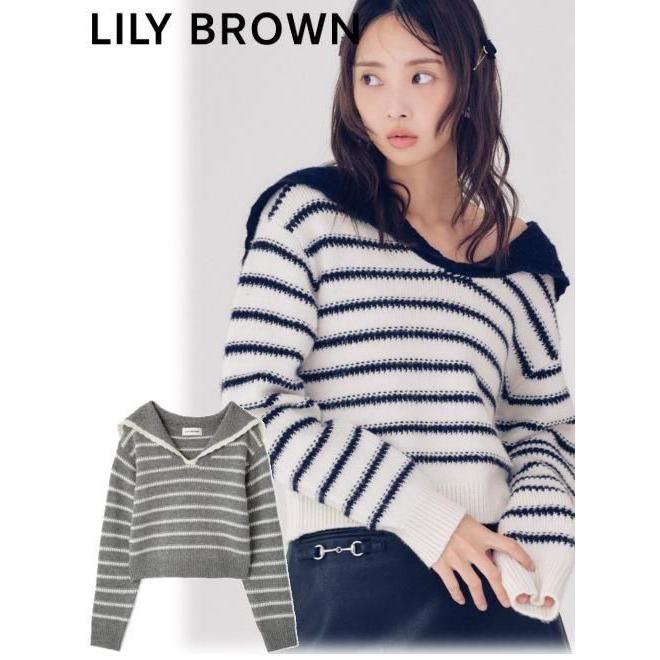 LILY BROWN（リリーブラウン） (10%OFF&300円OFF) セーラーカラー