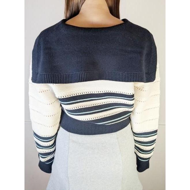 LILY BROWN（リリーブラウン） (10%OFF&PT5倍) セーラーカラーニット