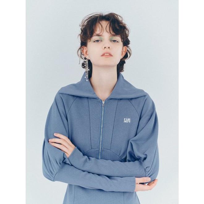 ファーファー スウェット セットアップ ネイビー LILY BROWN (セール60%OFF&PT5) FURFUR / ファーファー ロゴ刺繍