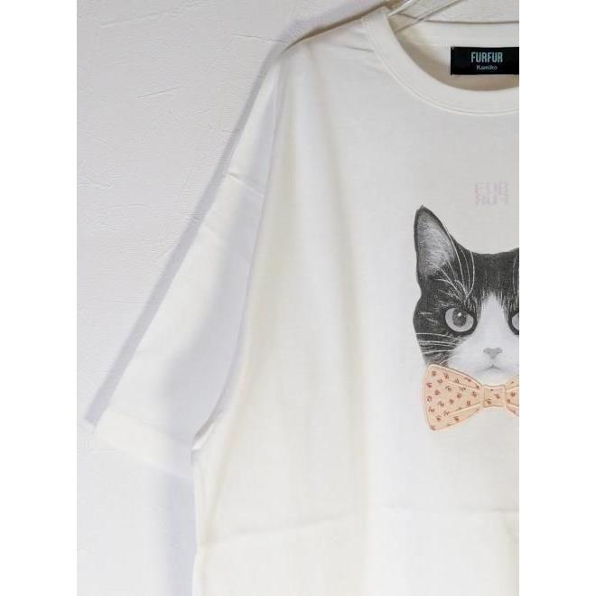 FURFUR 【上國料萌衣コラボ】カラーポートレートTシャツ ホワイト　サイズ2 上國料萌衣コラボ】カラーポートレートTシャツ（UNISEX）(Tシャツ