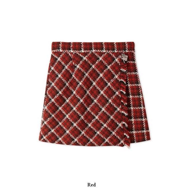 FURFUR（ファーファー） (セール40%OFF) ロービングチェックスカショー