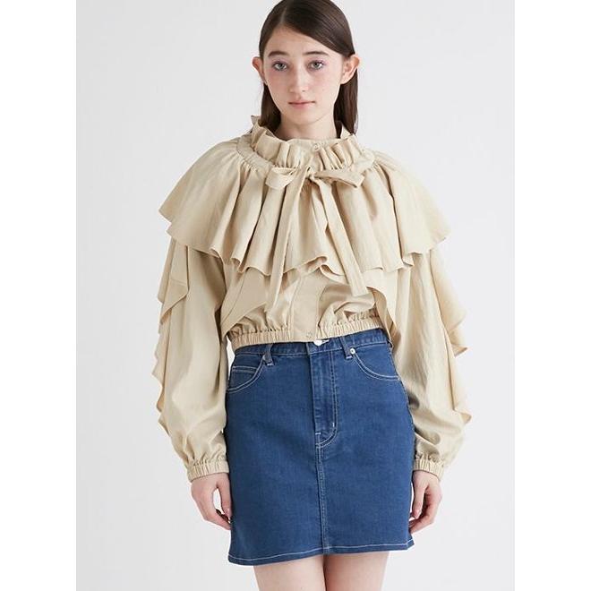 FURFUR（ファーファー） (セール60%OFF) ピカデリーデニムミニスカート