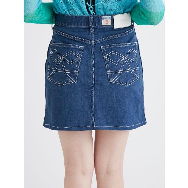 FURFUR（ファーファー） (セール60%OFF) ピカデリーデニムミニスカート