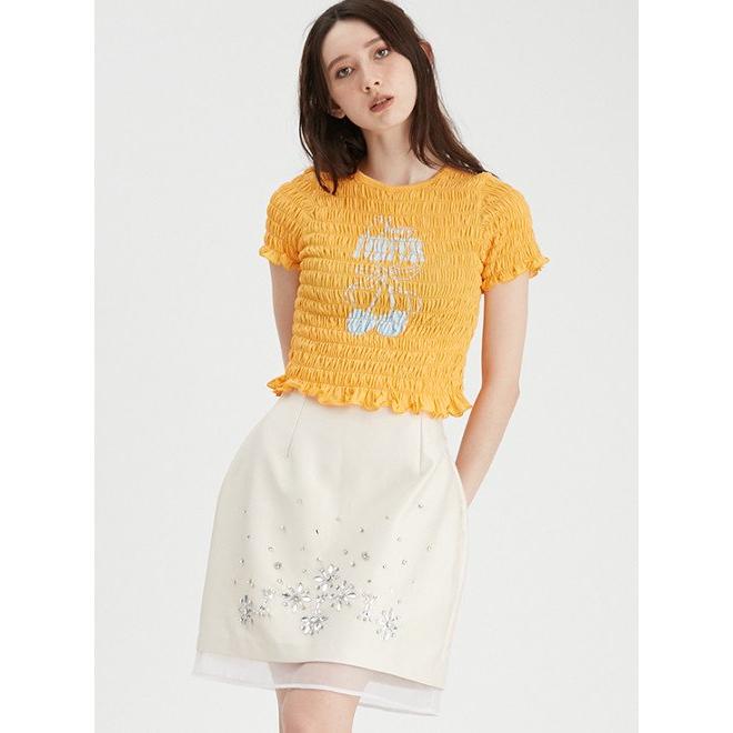 alice auaa ファー付きミニスカート alice auaa ファー付きミニ