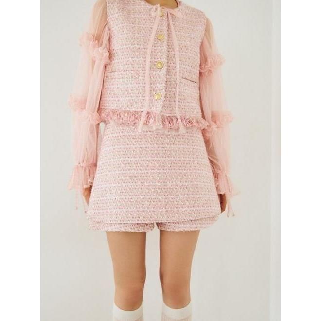 FURFUR（ファーファー） (最終セール50%OFF&300円OFF) ツイードベスト