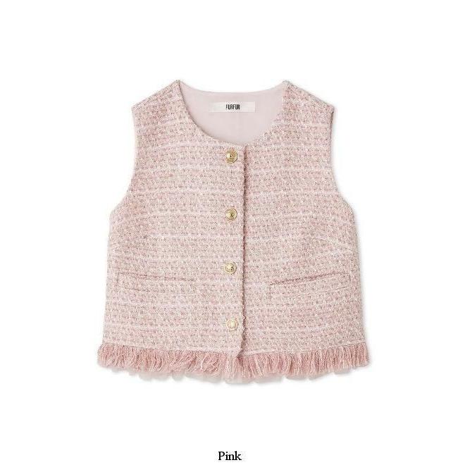 FURFUR（ファーファー） (最終セール50%OFF&300円OFF) ツイードベスト
