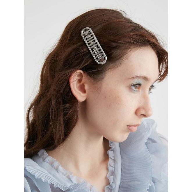 FURFUR（ファーファー） FURFURロゴヘアバレッタ 24春夏 RWGA241503